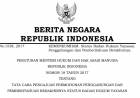 PERATURAN MENTERI HUKUM DAN HAK ASASI MANUSIA REPUBLIK INDONESIA NOMOR 18 TAHUN 2017 TENTANG TATA CARA PENGAJUAN PERMOHONAN PENGGABUNGAN DAN PEMBERITAHUAN BERAKHIRNYA STATUS BADAN HUKUM YAYASAN