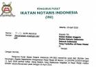 Surat PP INI kepada Notaris yang terdaftar di Pasar Modal