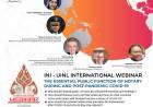 INI - UINL INTERNATIONAL WEBINAR