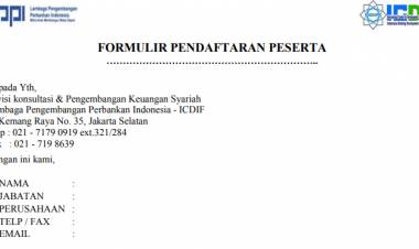FORMULIR PENDAFTARAN PESERTA 2