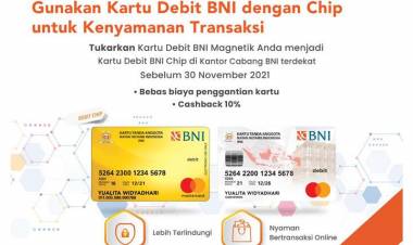 Tukarkan KTA BNI non chip menjadi KTA BNI berchip