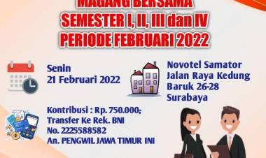 MAGANG BERSAMA - PENGURUS WILAYAH JAWA TIMUR IKATAN NOTARIS INDONESIA