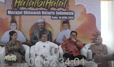 HALALBIHALAL MERAJUT UKHUWAH NOTARIS INDONESIA